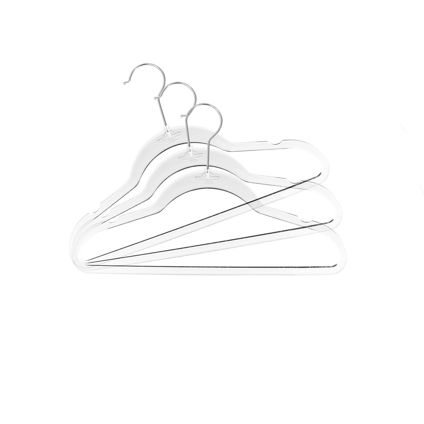 Kid's Clear Slim Hangers