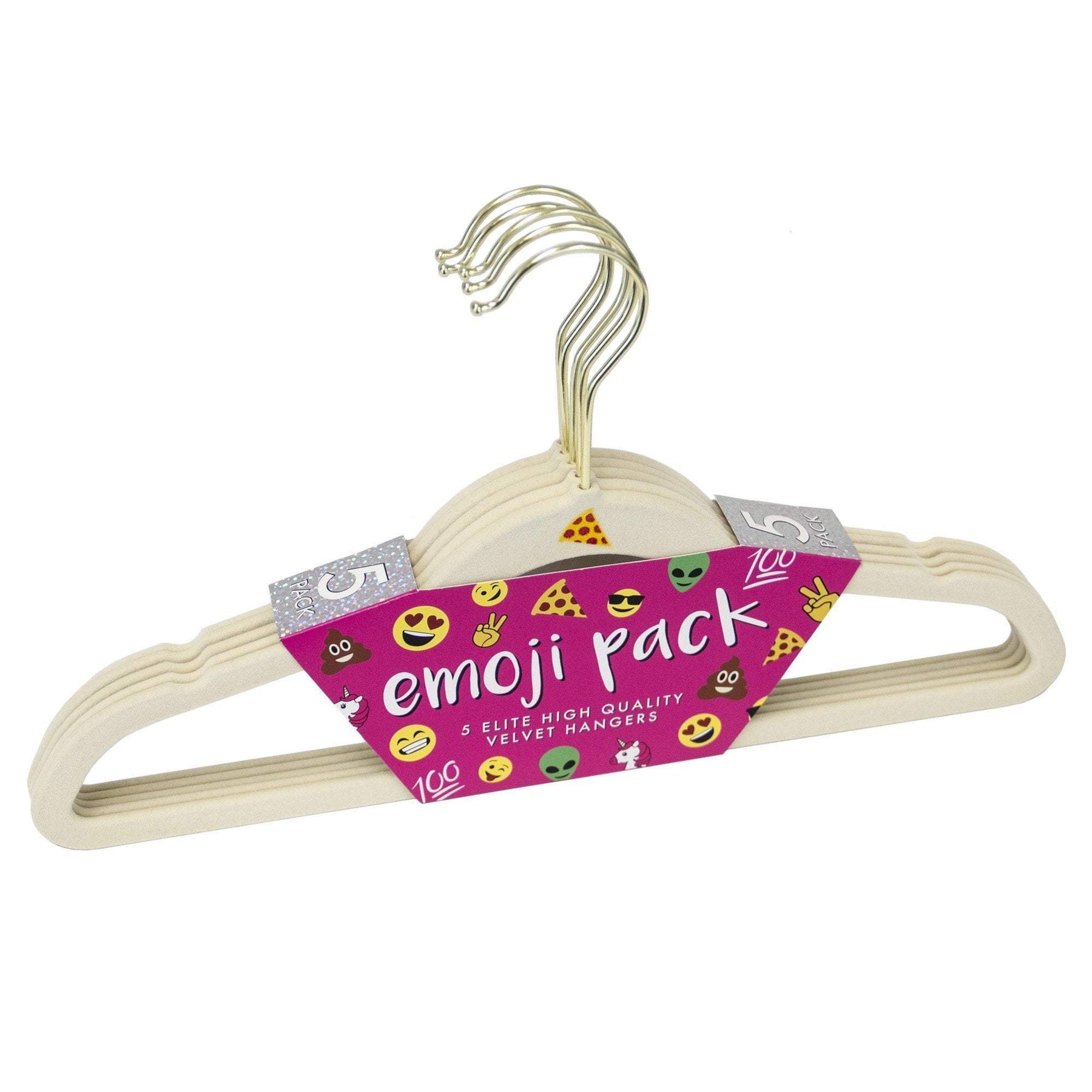 Kids Sized EMOJI Hangers  Emoji Mood themed Velvet Hangers –