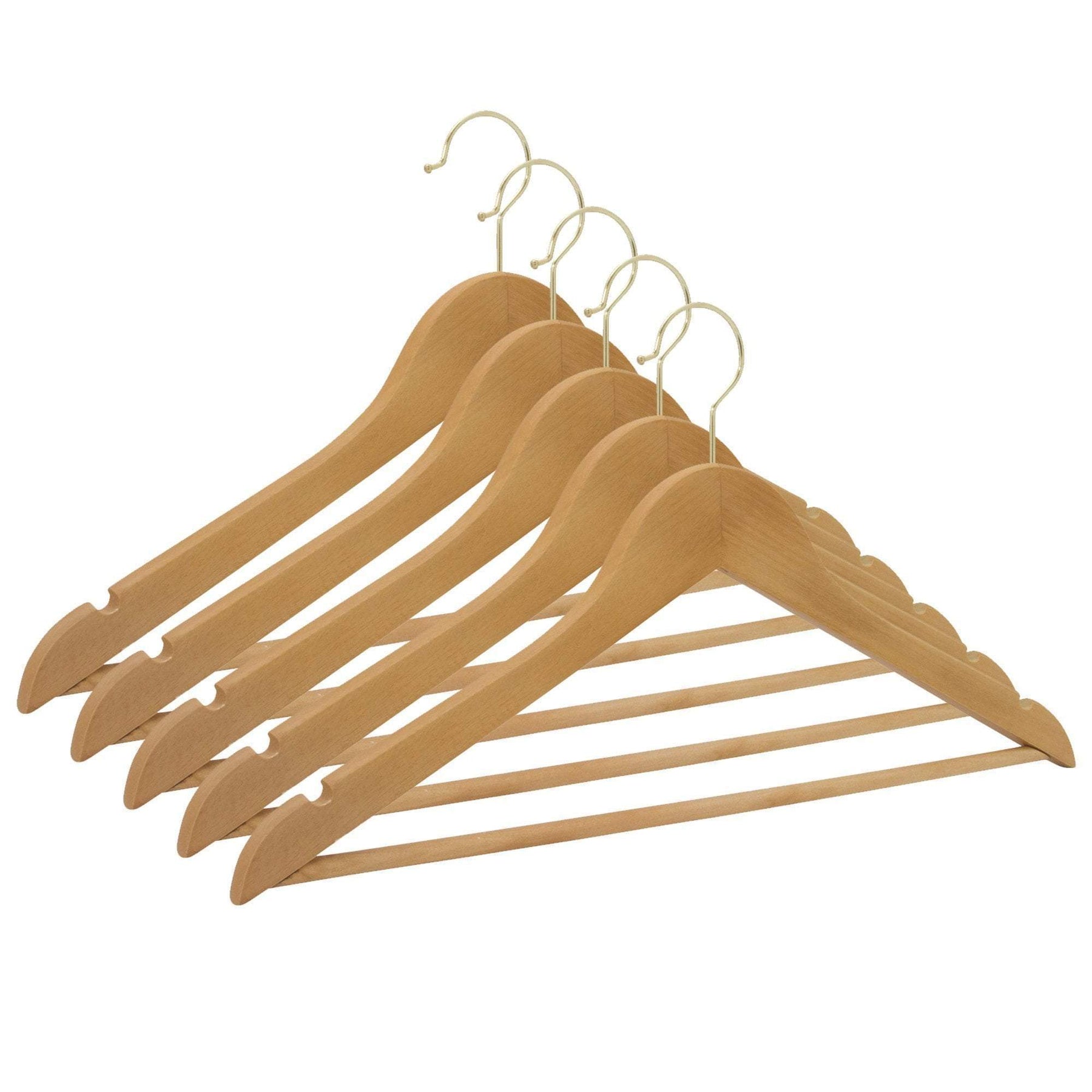 Glamour Premium Wood Hangers™ (Set of 10) - Boottique